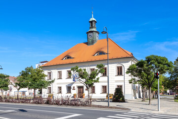 Town hall, Dobris town, Central Bohemian region, Czech republic