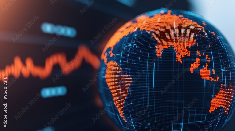 Poster global data network.