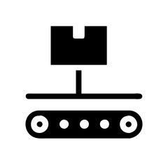 Fototapeta premium conveyor belt icon