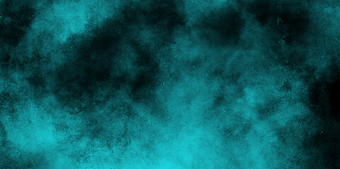 Black and teal pastel smoke abstract beautiful Background. Watercolor 5ea green grunge abstract painting stylist charming modern texture. Seamless Blue deep sea grunge texture vintage background.