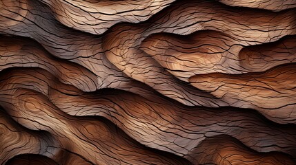 a close up of a wood carving. 
