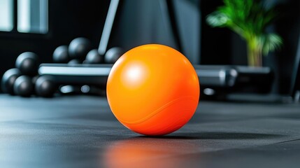 Fitness and wellness with routines and equipment, motivating and dynamic tones, space for text