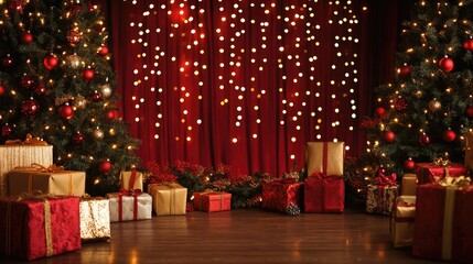 Festive Atmosphere Backdrop