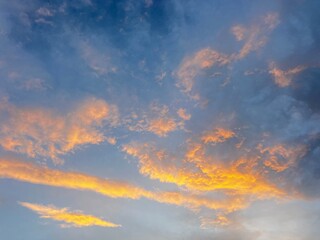 Cloudy evenings in New Zealand 