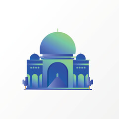 islamic mosque illustration
