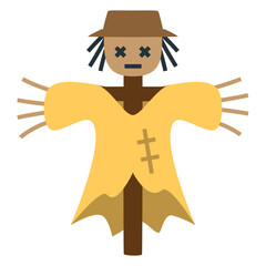 scarecrow flat icon