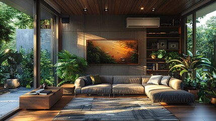 modern living room