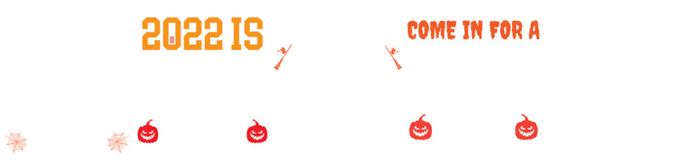 Cute Halloween Tshirt Design Bundle Trendy Retro Style Illustration, Typographic Emblems Pack Vector Illustration for Book Cover, Icon, Infographic