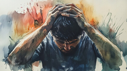 mental health awareness day bipolar disorder anxiety stress emotional background