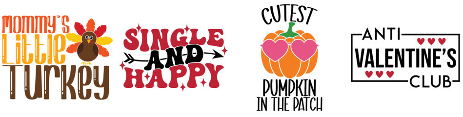 Cute Holiday Mega Bundle Invitation, Inscriptions Collection Vector Illustration for Motion Graphics, Book Cover, Label