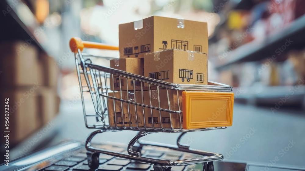 Fototapete 4h ecommerce marketing: strategies to build unbreakable customer loyalty using data and ai