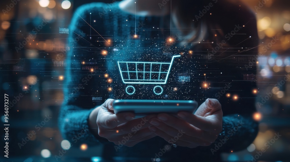 Fototapete 4h ecommerce marketing: strategies to build unbreakable customer loyalty using data and ai