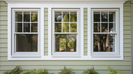 Fototapeta premium window with a background