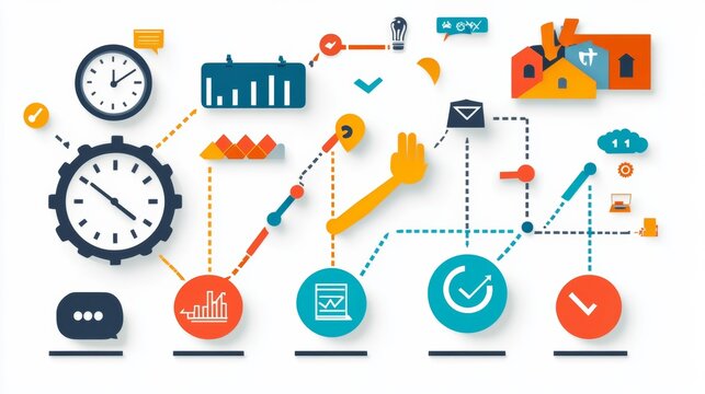 「Flowchart Process Map」の写真素材 | 13,980件の無料イラスト画像 | Adobe Stock