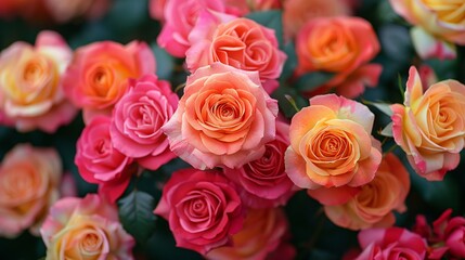 Naklejka premium bunch of roses