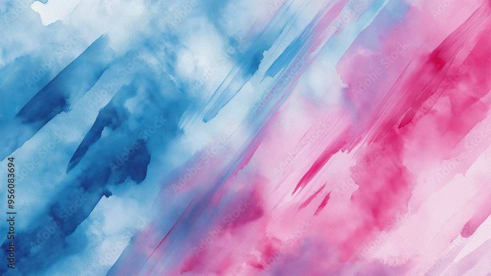 Poster Abstract Watercolor Background