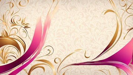 abstract elegant gold background with ornament
