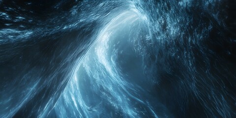 Naklejka premium Combining nebulae with water will create an unparalleled visual effect.