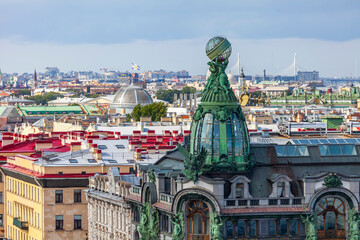 2024. City landscape, view from above