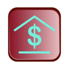 Bank icon template