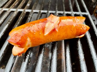 Wurst auf dem Grill