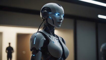 Advanced Female AI Robot