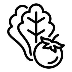 vegetable Line Icon