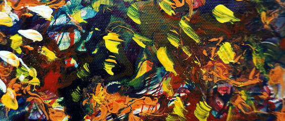 hand painted original impressionism masterpieces painter brush stroke art painting abstract oil color background for design on canvas