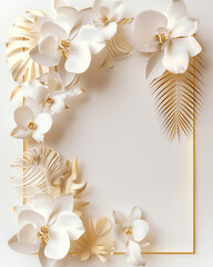 floral greeting borders