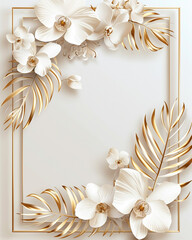 floral greeting borders