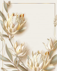 floral greeting borders