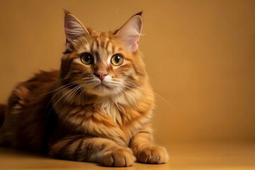 Obraz premium Beautiful Cute Orange Cat