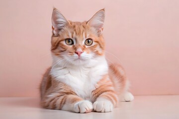 Beautiful Cute Orange Cat