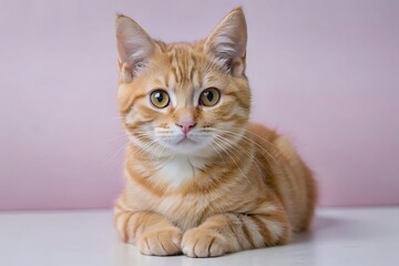 Beautiful Cute Orange Cat