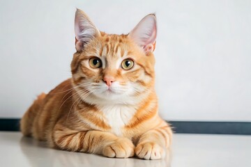 Obraz premium Beautiful Cute Orange Cat