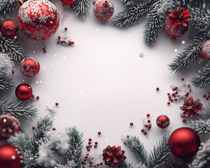 Christmas Tree illustration background. Happy new year backdrop.