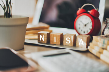 NISAとお金 ビジネスイメージ
