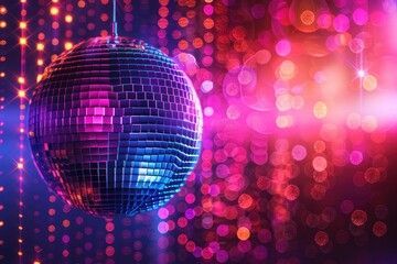 colorful background for disco posters