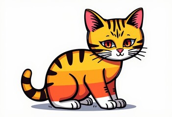 Obraz premium illustration of a cat