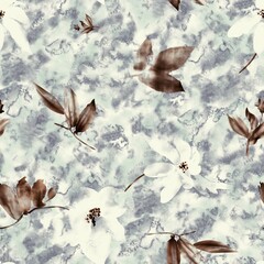 textile seamless pattern design for print 