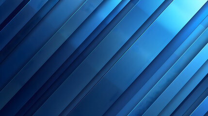 Obraz premium Abstract Blue Background with Diagonal Lines and Gradient Effects