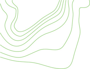 Topography Line Corner