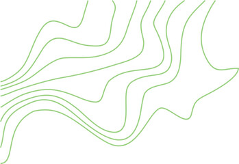 Topography Line Corner