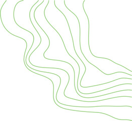 Topography Line Corner