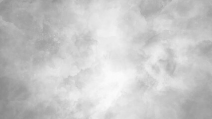 Abstract gray watercolor texture with washes and brush stroke on white background. Abstract background with gray watercolor painting background,