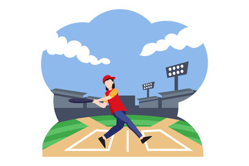 Sport Flat Design Illustration