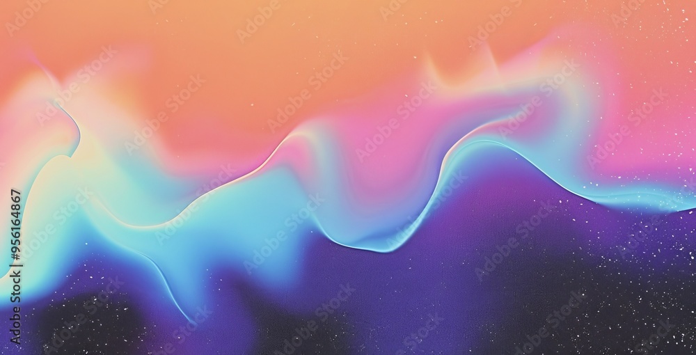 Poster the soft, blurred gradient creates a sense of nostalgia, while the sharp focus brings out the vibran