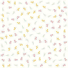 Abstract Floral Pattern background design