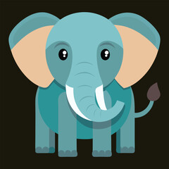 Colorful Lefant image abstract art colorful background nice image.