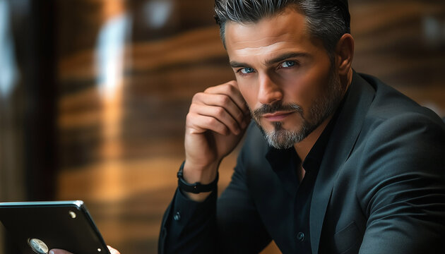 Portrait of a handsome guy